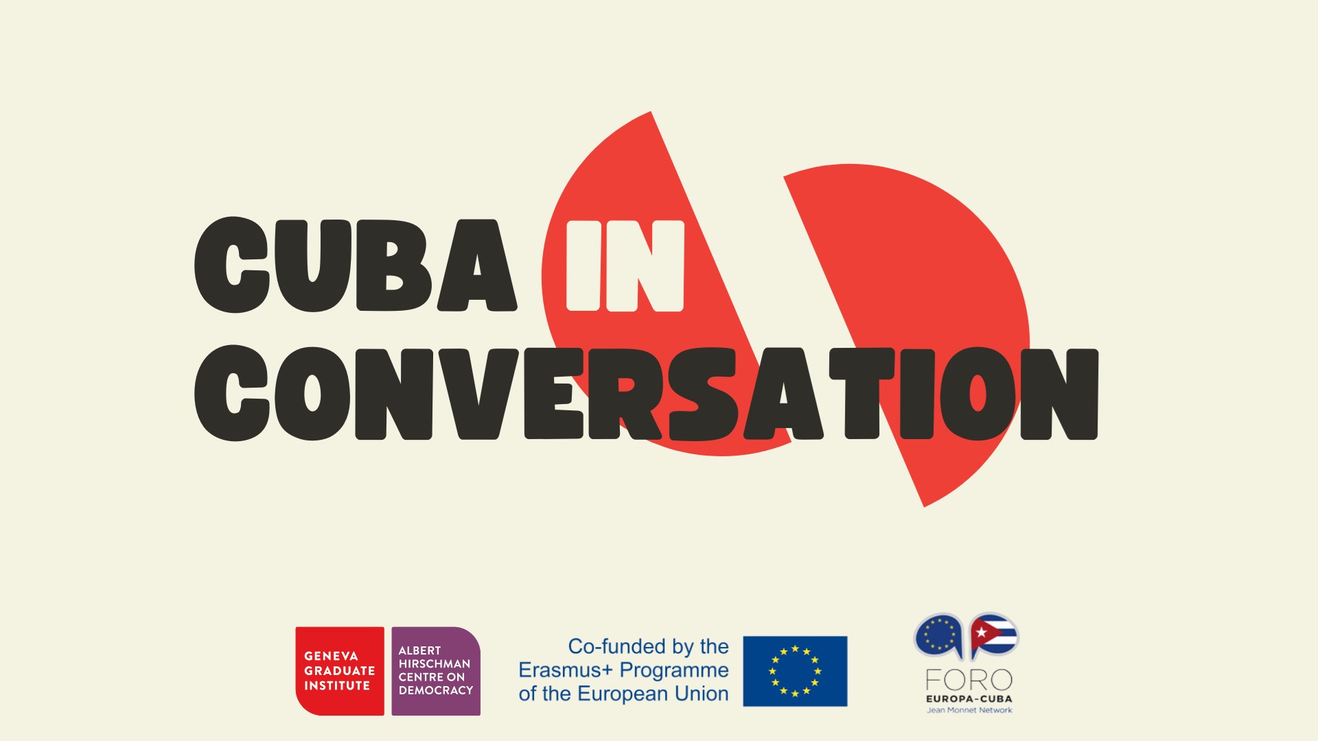 The Europe-Cuba Forum Network launches the Podcast “Cuba in Conversation” - Foro Europa-Cuba | Jean Monnet Network